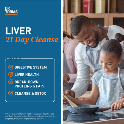 Dr. Tobias Liver 21 Day Cleanse, Herbal Liver Detox Cleanse with Solarplast, Artichoke Extra Dr. TobiasBuy Supplements Australia