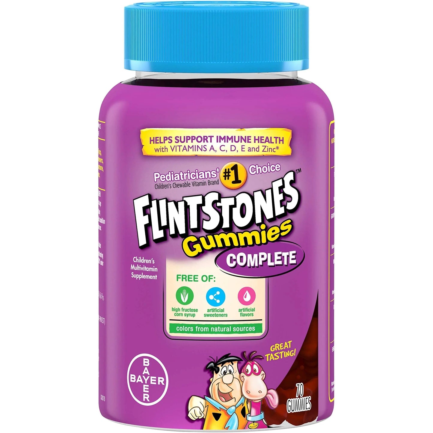 Flintstones Children's Complete Multivitamin Gummies, 70 Count Flintstones Vitamins