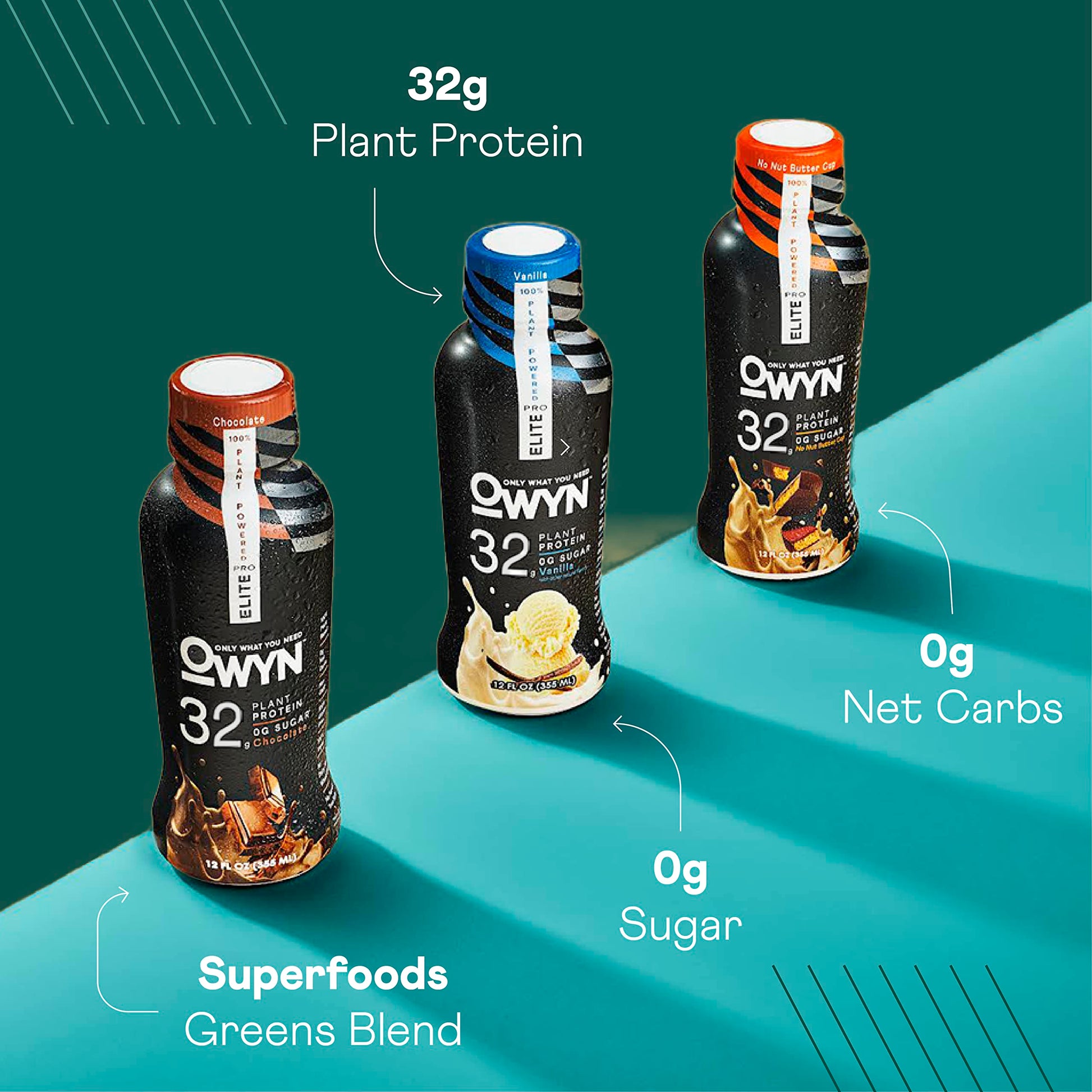 OWYN Only What You Need Pro Elite Vegan Plant Based High Protein Shake, Vanilla OWYN Only What You NeedBuy Supplements Australia