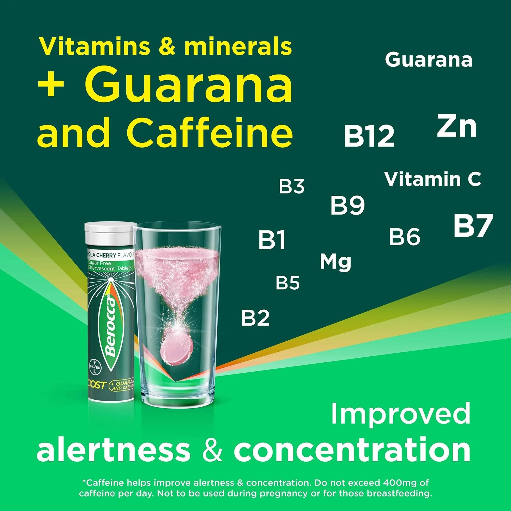 Berocca Boost Multivitamin Tablets Pack Of 20 BeroccaBuy Supplements Australia