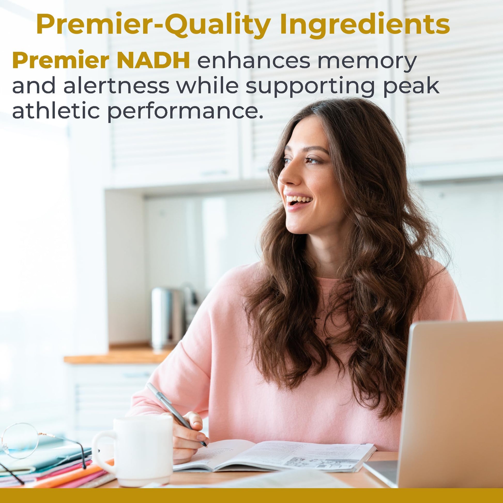 Premier Research Labs NADH - NADH Supplement, NAD Supplement for Men & Women, Nicotinamide Adenine Dinucleotide, Cell Regenerator, Respiratory Support - 30 Vegetarian Capsules Premier Research LabsBuy Supplements Australia