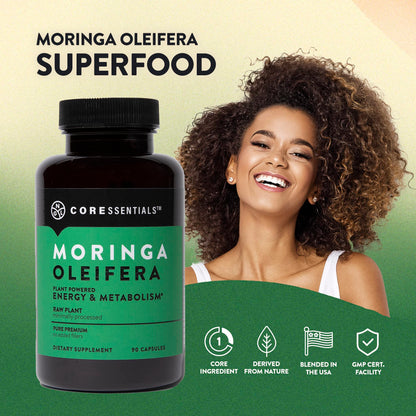 NGL Moringa Capsules 1300mg | Pure Raw Moringa Oleifera Superfood Dietary Supplement | 90 Capsules NGLBuy Supplements Australia