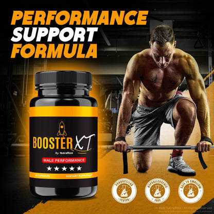 NutraRize Booster XT for Men, Male Enhancing Capsules, Premium Formula to Support Daily Energy & Peak Performance, Multivitamin Pills for Overall Health, BoosterXT Reviews (60 Capsules) NutraRizeBuy Supplements Australia