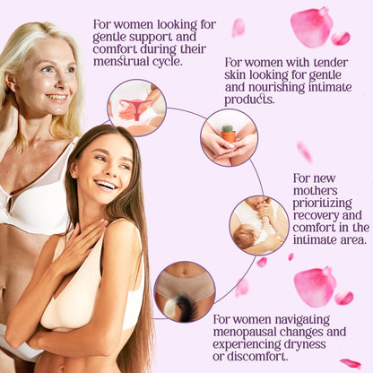 vibraxlabs Yoni Oil 1 Oz. Rose Scented Daily Feminine Wash Vulva Oil for pH Balance and Female Dryness vibraxlabsBuy Supplements Australia
