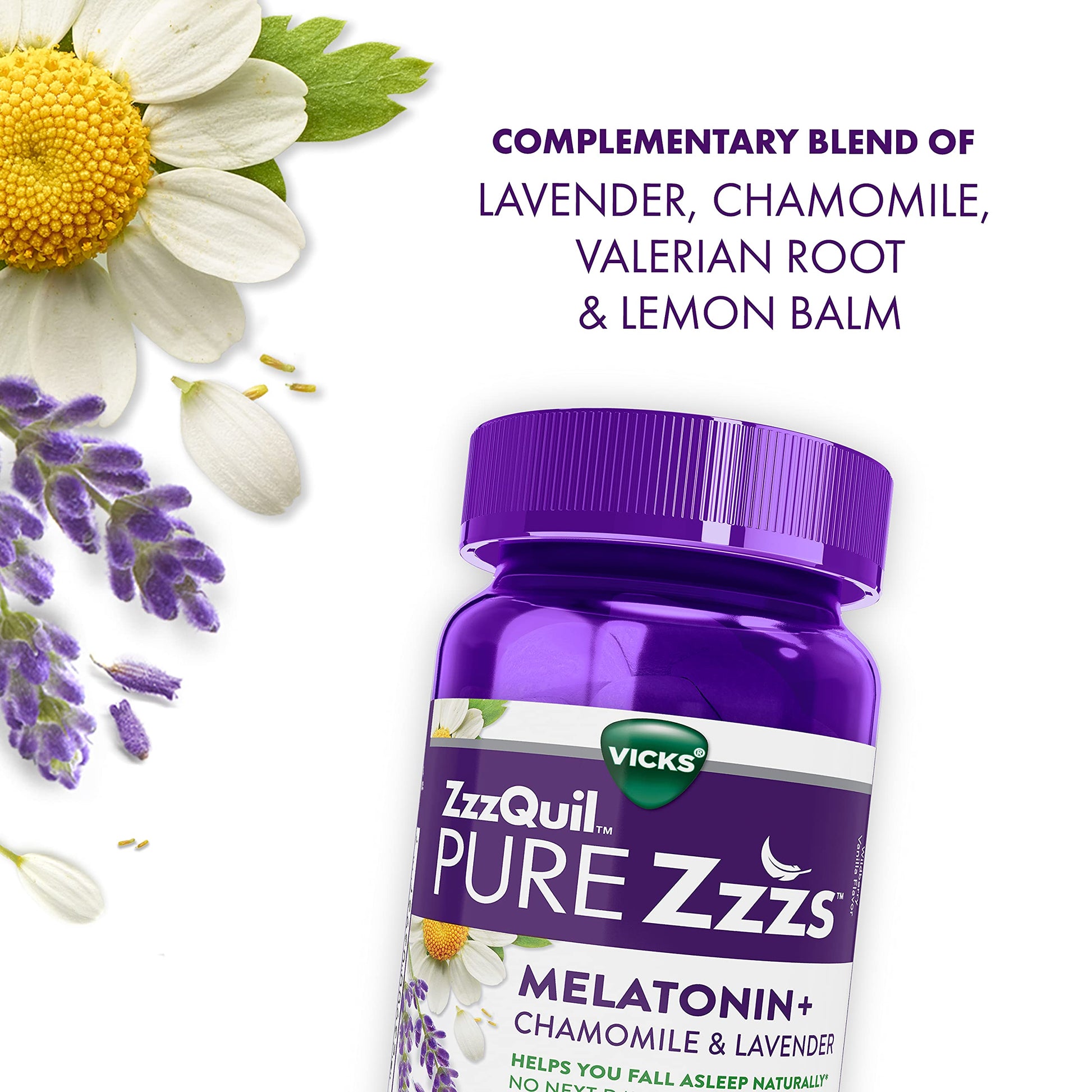 ZzzQuil PURE Zzzs Melatonin Sleep Aid Gummies, Helps You Fall Asleep ZzzQuilBuy Supplements Australia