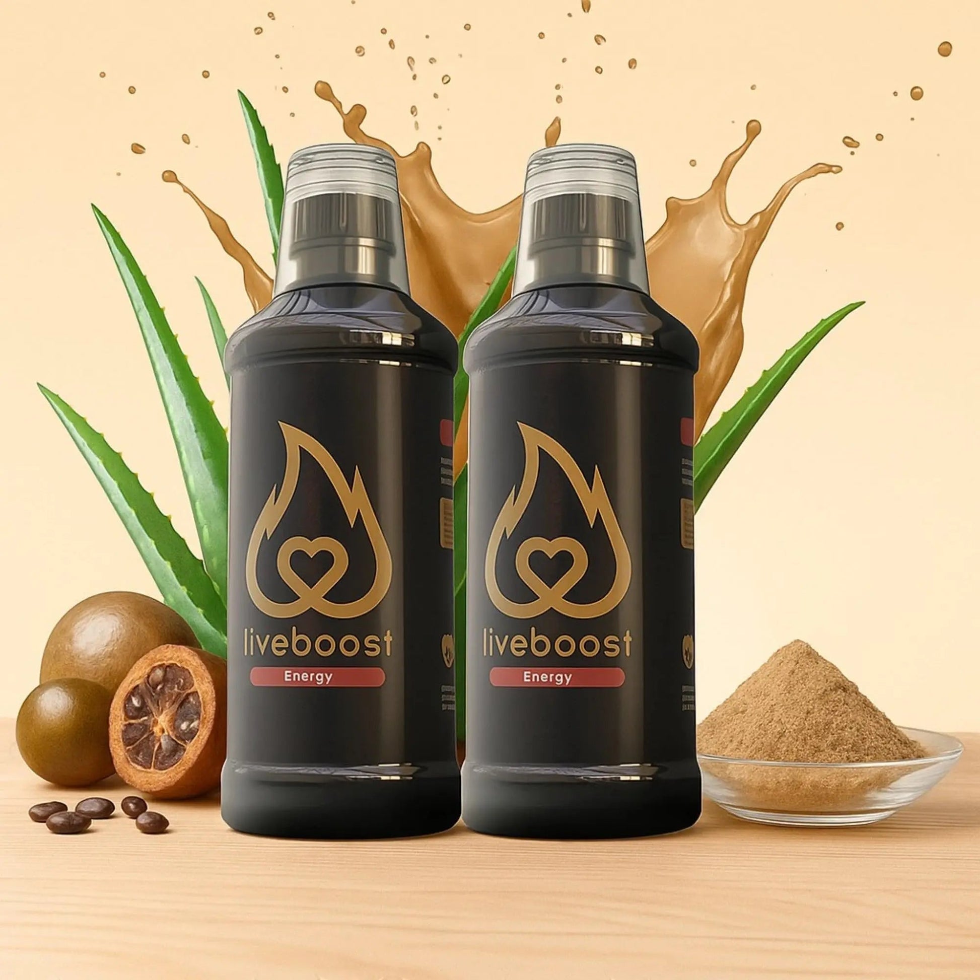 LIVEBOOST Liquid Supplement 2-Pack – Daily Energy Suppor & Wellness Formula for Men and Women – Natural Ingredients – 480ml Each LIVEBOOSTBuy Supplements Australia