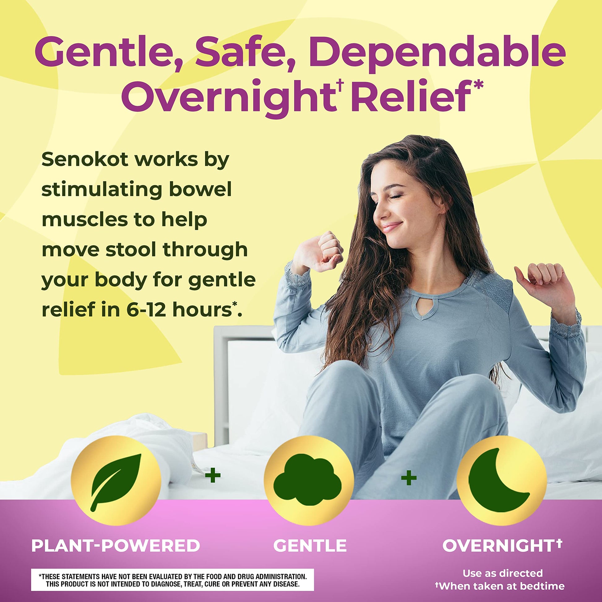 Senokot Dietary Supplement Laxative Gummies, Natural Senna Extract, Gentle, Overnight Relief SenokotBuy Supplements Australia