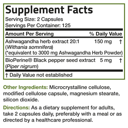 Bronson Ashwagandha Extra Strength 3000 mg Stress & Mood Support with BioPerine BronsonBuy Supplements Australia