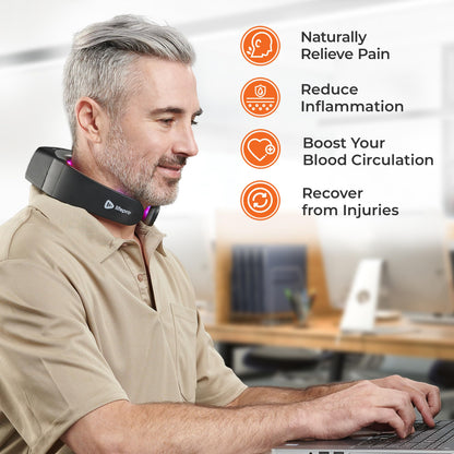 Lifepro Red Light Therapy for Neck - Compact & Rechargeable Red Light Therapy Device- On-The-Go LifeProBuy Supplements Australia
