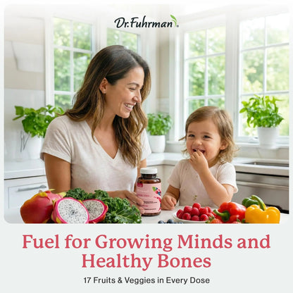 Dr. Fuhrman Pixie Vites Chewable Children's multivitamin | Whole Food Kids Multi with Vitamin D3, K2 & Zinc | Dr. FuhrmanBuy Supplements Australia