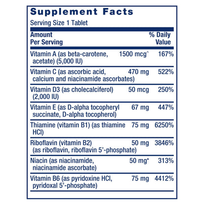 Life Extension One-Per-Day Multivitamin 60 Tablets and Optimized Ashwagandha 60 Capsules Bundle Life ExtensionBuy Supplements Australia