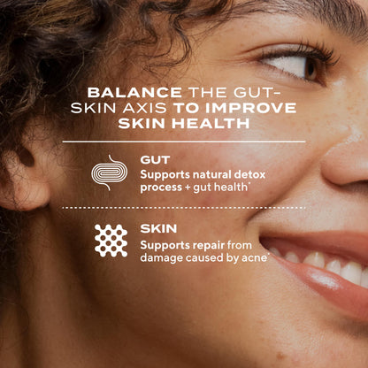 Murad Pure Skin Acne Supplements – 60 Tablets – Clear Skin Support with Blend of Vitamin A & B6, Zinc, Amino Acids, & Burdock Root – Promotes Healthy Skin, Oil Balance, Gut Health & Stress Relief MuradBuy Supplements Australia