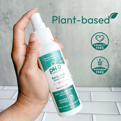pH-D Feminine Health - Boric Acid Body Fresh Spray - Vegan, Paraben-Free, Plant Based pH-D Feminine Health SupportBuy Supplements Australia