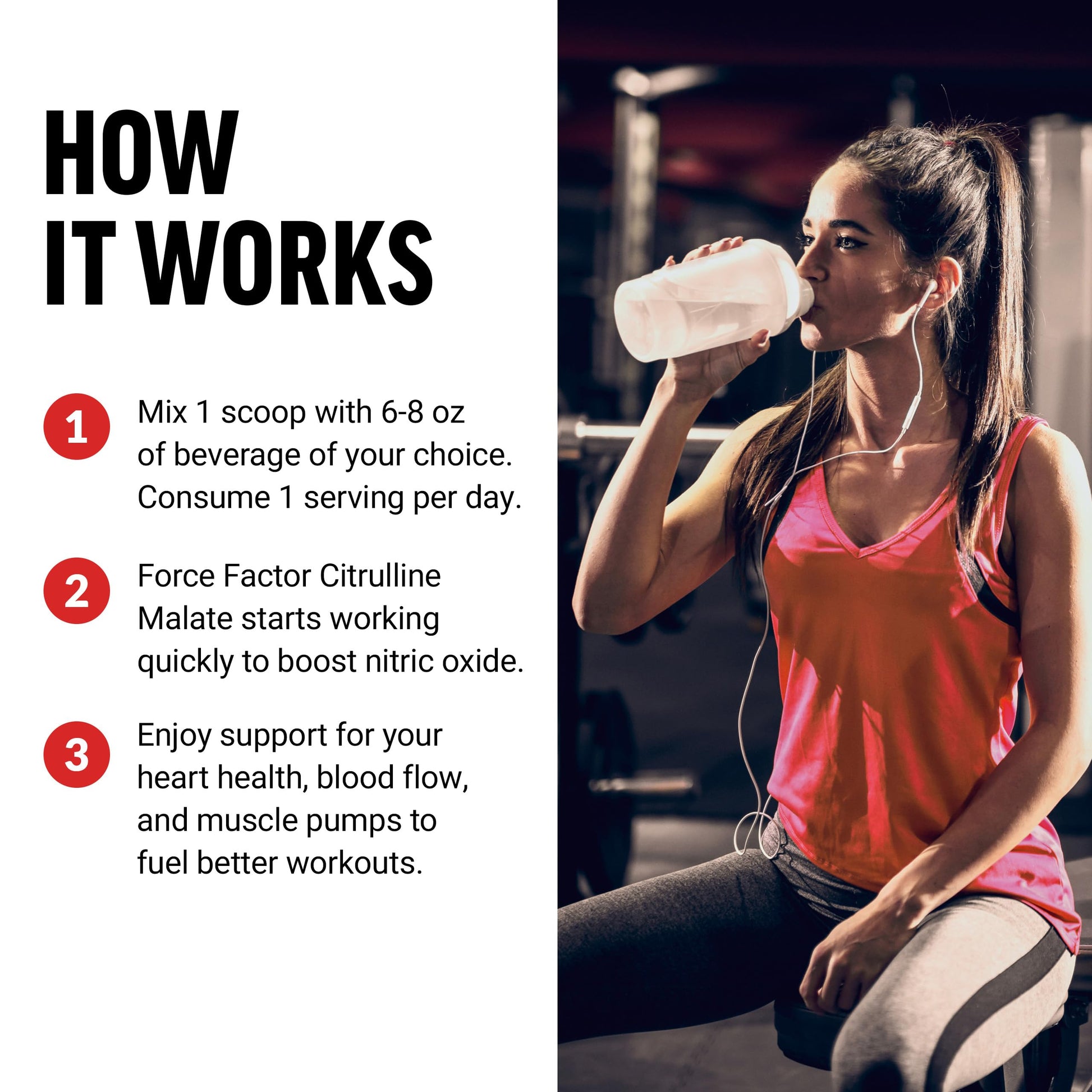 FORCE FACTOR Citrulline Malate 2:1, L Citrulline Supplement for Men to Boost Nitric Oxide Force FactorBuy Supplements Australia