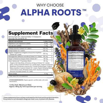 Tongkat Ali Liquid Drops Shilajit, Ashwagandha, Turkesterone, Fadogia Agrestis, Magnesium, Irish Sea Moss, and Zinc Herbal Supplement by Clean Nutra Clean NutraceuticalsBuy Supplements Australia