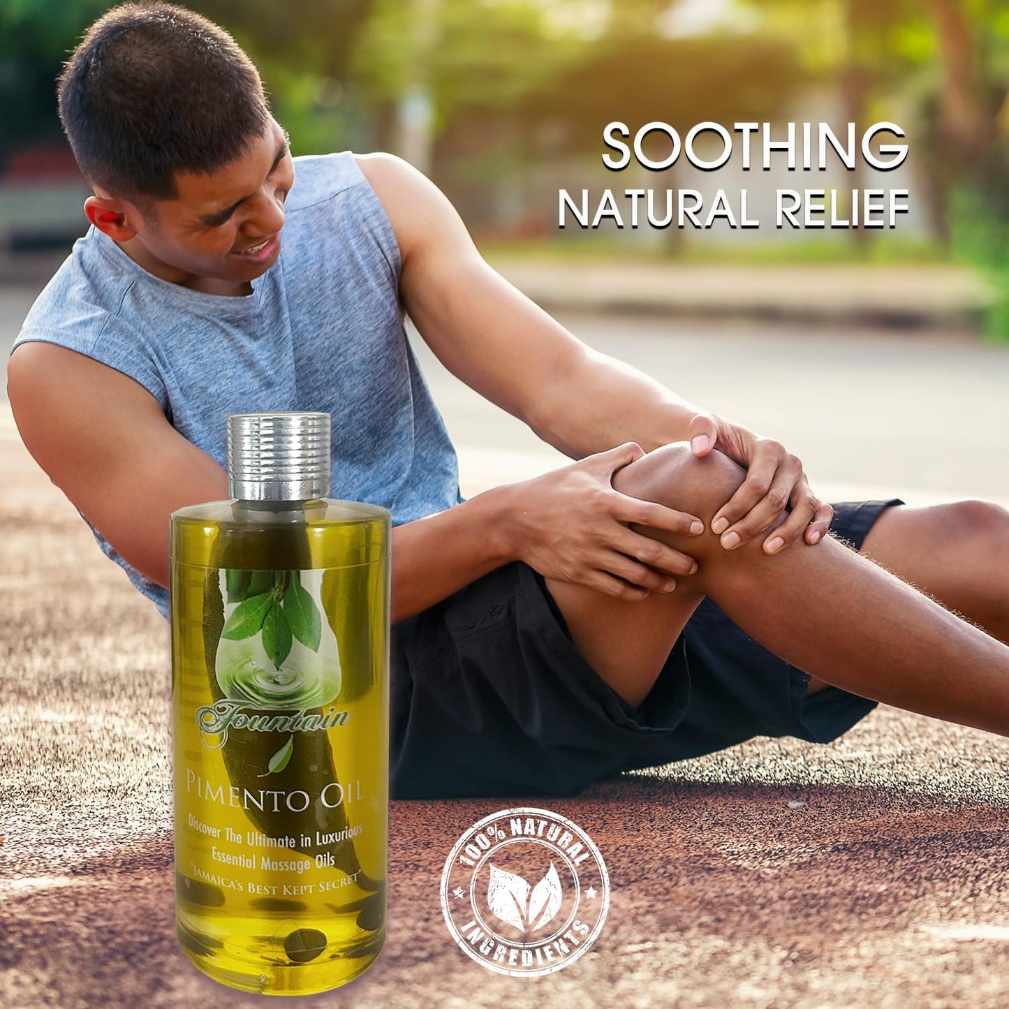 Fountain Pimento Oil 3.5oz for Natural Massage Therapy, Muscle Relief Oil FountainBuy Supplements Australia
