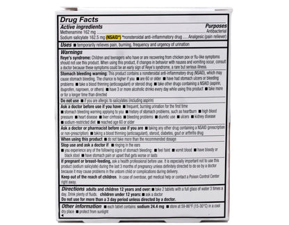 Cystex Plus Urinary Pain Relief Tablets 48 Tablets CystexBuy Supplements Australia