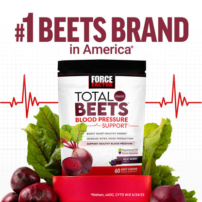 Force Factor Total Beets Blood Pressure Support Supplements with Beet Powder, Great Force FactorBuy Supplements Australia