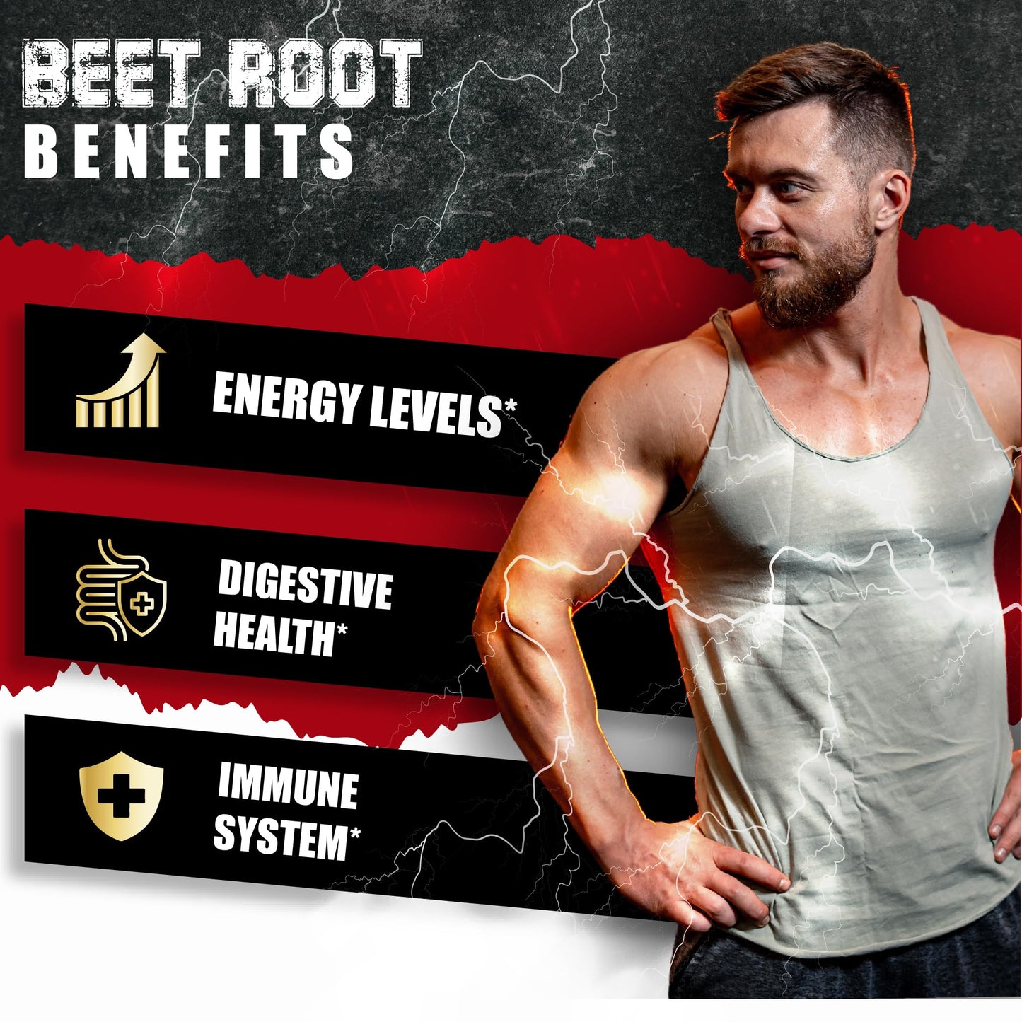 Beet Root, Green Tea, Red Spinach, Ginseng, Black Pepper - 150 Capsules - Supports Digestive, Immune System, Energy Levels - 5 Month Supply BMVINVOLBuy Supplements Australia