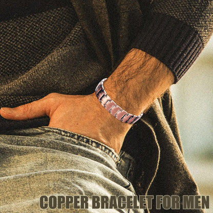 MagVIVACE Copper Bracelet for Men, Magnetic Bracelet with 3500 Gauss Magnets MagVIVACEBuy Supplements Australia