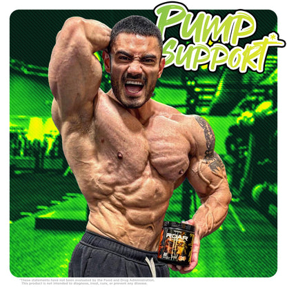 Rule 1 R1 Roar, Lemon Lime - 9.52 oz - Pre-Workout Powder - with Creatine, Beta-Alanine, Citrulline, Electrolytes & Caffeine - 30 Servings