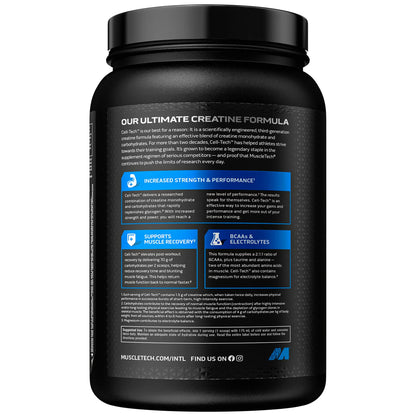 MuscleTech CellTech Creatine Monohydrate Powder, Post Workout Recovery Drink MuscletechBuy Supplements Australia