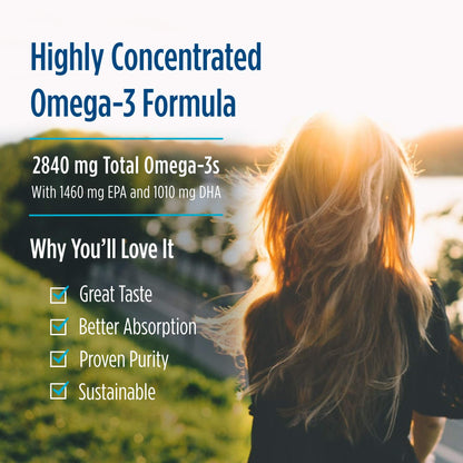 Nordic Naturals ProOmega Liquid, Lemon Flavor - 8 oz - 2840 mg Omega-3 - High Potency Fish Oil with EPA & DHA - Promotes Brain, Eye, Heart, & Immune Health - Non-GMO - 48 Servings Nordic NaturalsBuy Supplements Australia