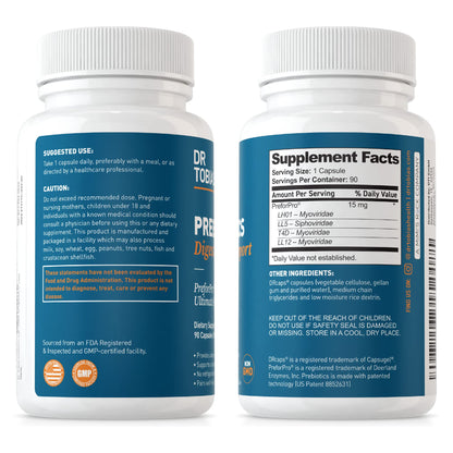 Dr. Tobias Prebiotics, Supports Digestion & Gut Health, Feed Good Probiotic Bacteria Dr. TobiasBuy Supplements Australia