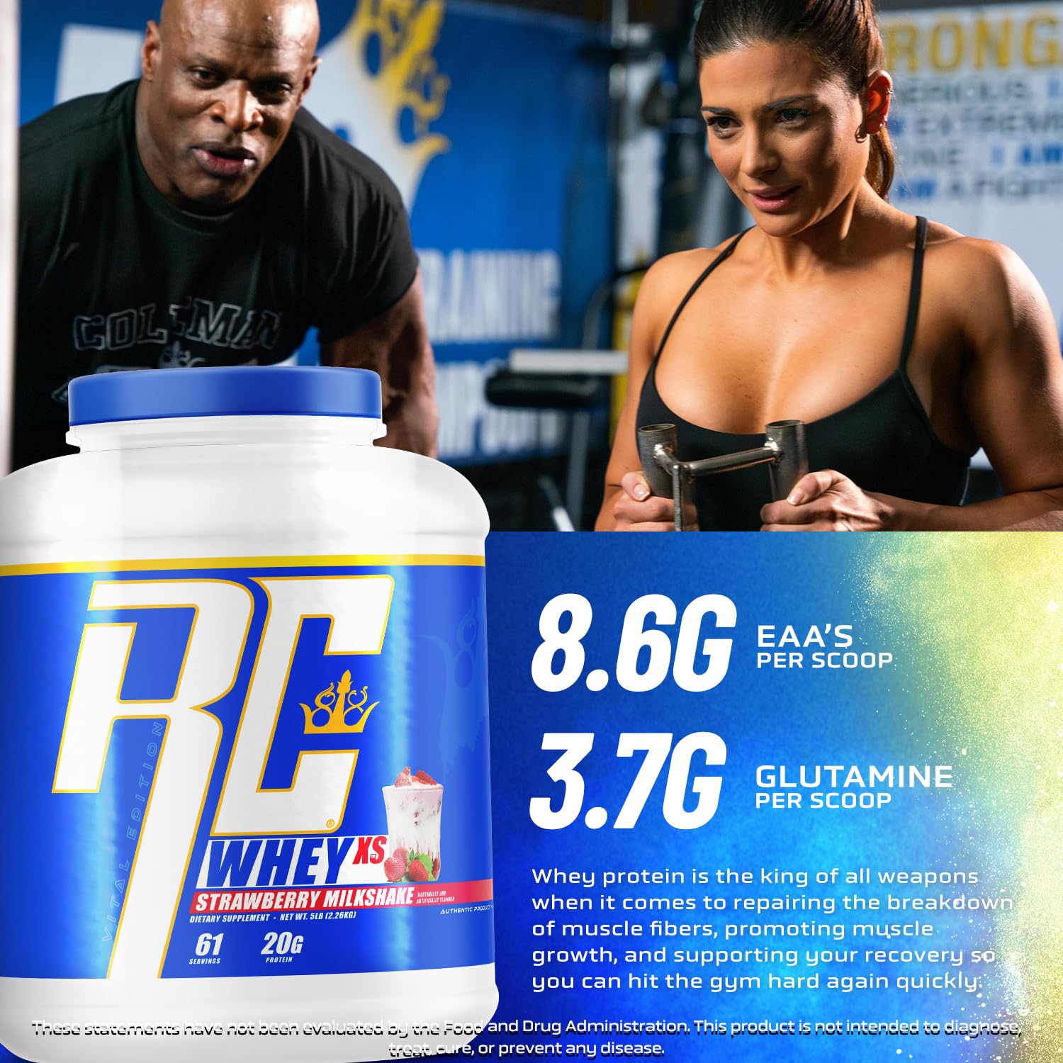 Ronnie Coleman Signature Series Whey XS Protein Powder, Pre Workout Shake Mix Ronnie Coleman Signature SeriesBuy Supplements Australia
