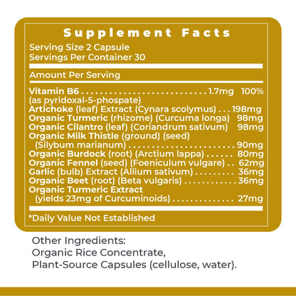 Premier Research Labs BiliVen -Gallbladder & Liver Cleanse Supplement, Gallbladder Support Pills with Artichoke Extract, Milk Thistle, Vitamin B6, Beet Root, Turmeric, Curcumin- 60 Vegetarian Capsules Premier Research LabsBuy Supplements Australia
