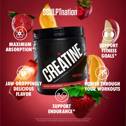 Sculpt Nation by V Shred Creatine - Premium Creatine Monohydrate Powder Sculpt NationBuy Supplements Australia