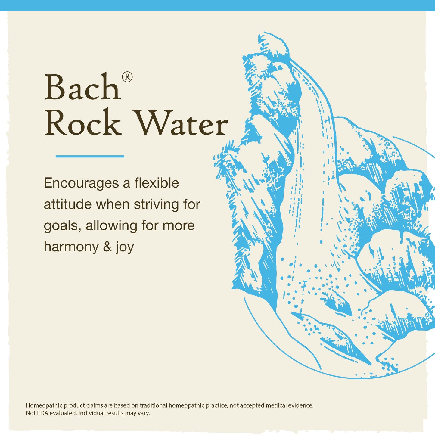 Bach Original Flower Remedies, Rock Water for Flexibility, Natural Homeopathic Flower Essence BachBuy Supplements Australia