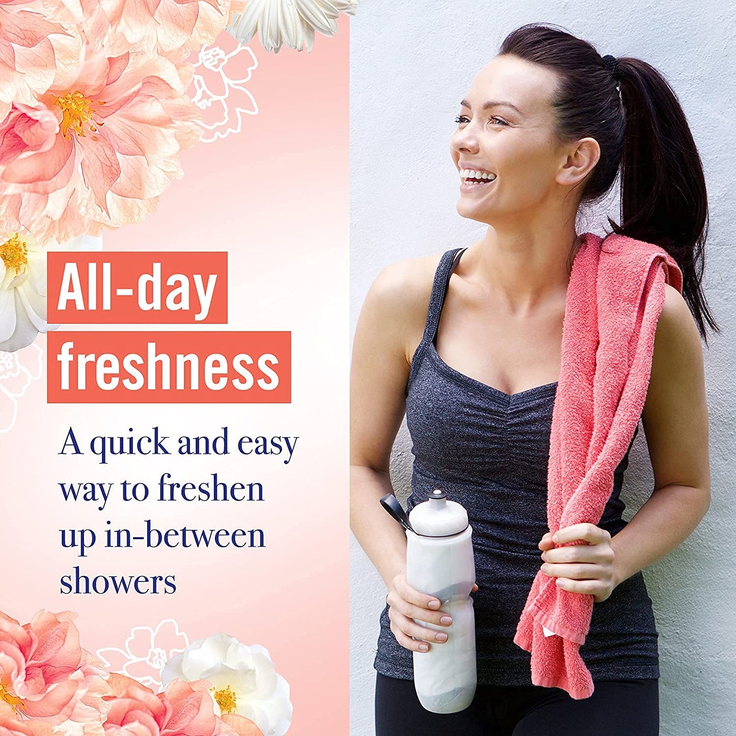 Vagisil Feminine Dry Wash Deodorant Spray for Women, Gynecologist Tested, On The Go Hygiene VagisilBuy Supplements Australia