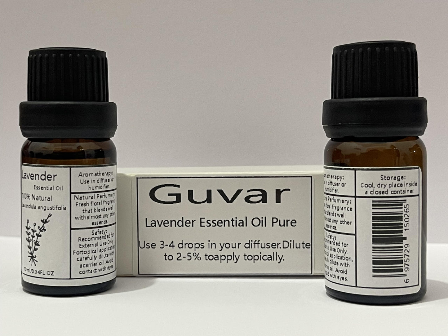 Guvar Lavender Essential Oil Pure for Diffuser for Aromatherapy and Home 100% Pure Natural Extraction GuvarBuy Supplements Australia