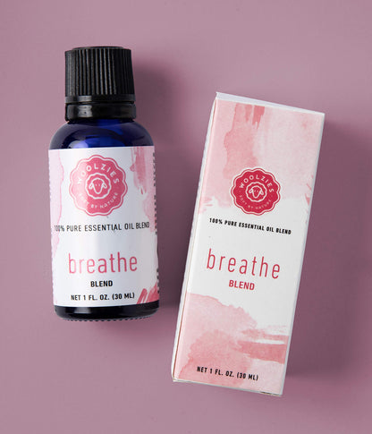 Woolzies Breathe Essential Oil Cold Stopper Blend For Cold, Cough, Congestion, Sinus Relief, Allergy, Headache, Aromatherapy, Scents & Diffuser WoolziesBuy Supplements Australia