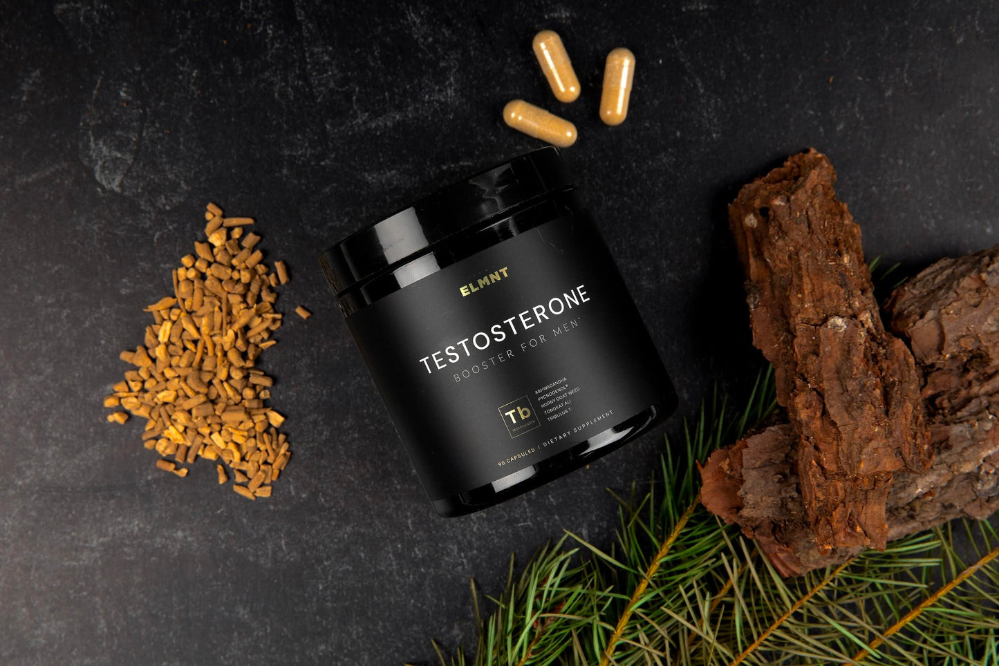 21,800mg Testosterone Booster for Men 8X Strength w. Ashwagandha, Tongkat Ali TERRA ELMNTBuy Supplements Australia