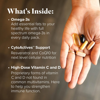 Complete Essentials™ Daily Pack for Women - Balanced Micronutrients for Optimal Women's Health & Performance - Antioxidants to Fight Oxidative Stress - Convenient Individual Packs - 30-Day Supply IsagenixBuy Supplements Australia
