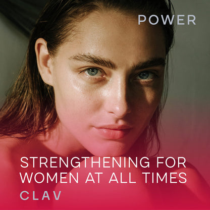 CLAV® Natural Hormone Balance for Women - PMS Relief with Siberian Rhubarb, Wild Yam & Vitex Berry - Vegan Menstrual Regulator Supplement - 120 Capsules CLAVBuy Supplements Australia