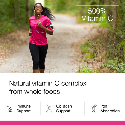 Dr. Schulze's Super-C Plus - Vitamin C Supplement for Immune Support - Skin Health & Antioxidant Support - High-Potency Formula - Plant-Based Superfood - Gluten-Free & Vegan - 60 Count (20 Servings) Dr. Schulze'sBuy Supplements Australia