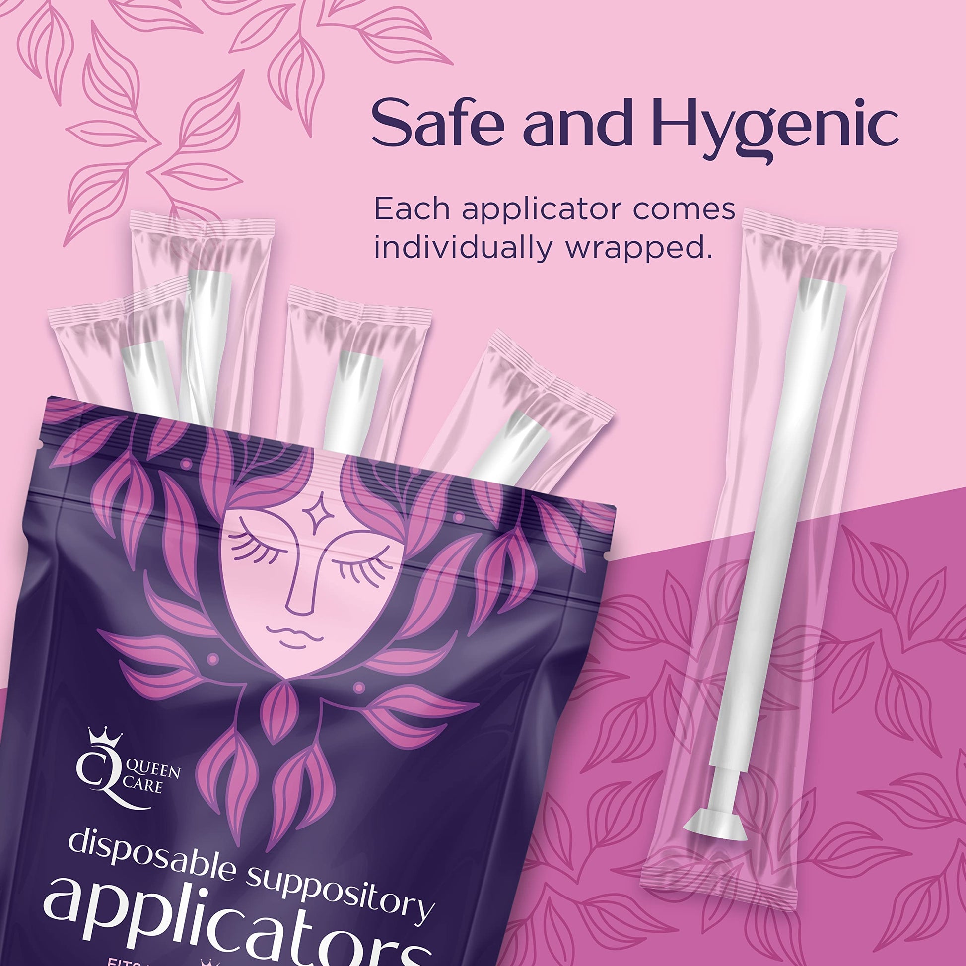 Queen Care - Disposable Suppository Applicator, Boric Acid Applicator, Feminine Care Suppository Applicator Queen CareBuy Supplements Australia