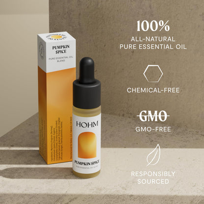 Hohm Pumpkin Spice Essential Oil Blend - Natural, Pure Essential Oil for Your Home Diffuser HohmBuy Supplements Australia