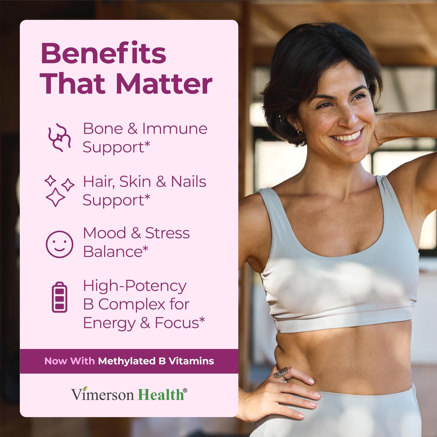 Multivitamin for Women – Methylated Womens Multivitamins & Multiminerals Capsules with Vitamin B12, A, D, C, Zinc, Magnesium Vimerson HealthBuy Supplements Australia