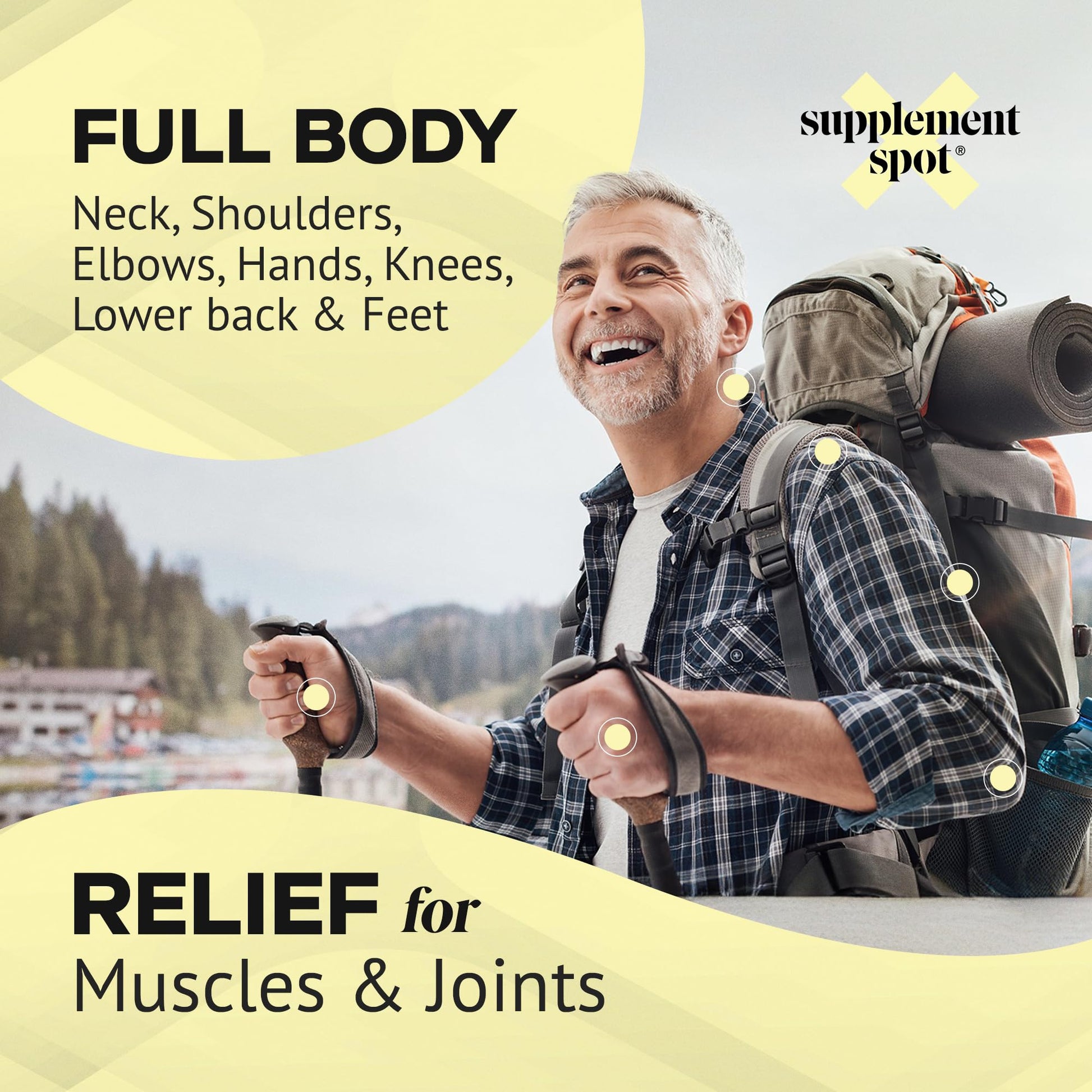 Supplement Spot Capsaicin Roll-On Cream 0.075% - Glucosamine Chondroitin MSM Gel with Bromelain – Joint & Muscle Care Bundle Supplement SpotBuy Supplements Australia
