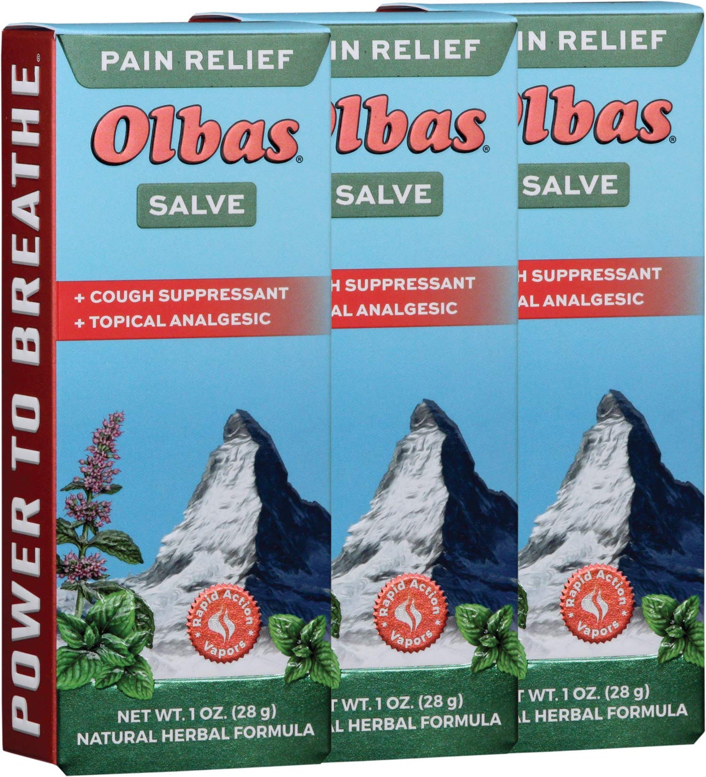 Analgesic Salve Tube 1 oz. (3 Pack) OlbasBuy Supplements Australia
