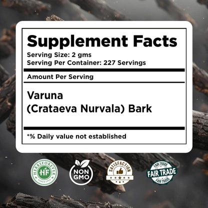 HerbsForever Varuna Powder – Crataeva Nurvala – Prostate Health – Support Prostatic, Kidneys, Gall Bladder and Urinary Tract Health – Non GMO, Organic, Vegan – 454 GMS HerbsforeverBuy Supplements Australia
