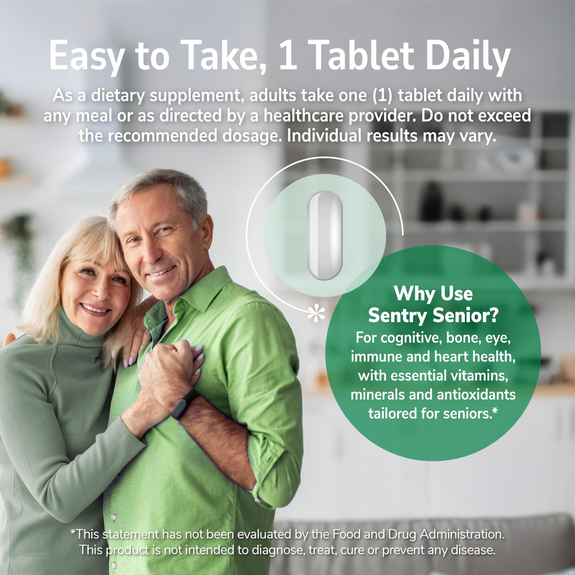 21st Century Sentry Senior Tablets, 265 Count 21st CenturyBuy Supplements Australia