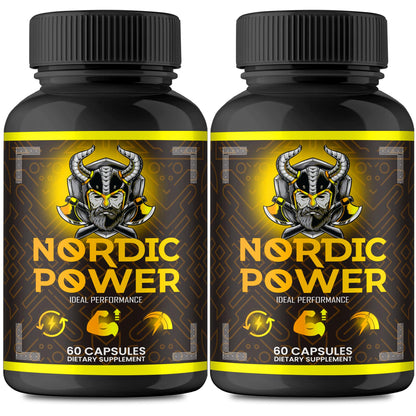 Nordic Power Pills, Official Nordic Power Capsules - Maximum Strength Energy, Stamina and Performance, Premium Formula to Support Overall Well-Being, Natural NordicPower Pastillas Review (2 Pack) IDEAL PERFORMANCEBuy Supplements Australia
