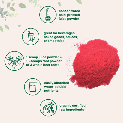 Micro Ingredients Organic Beet Root Powder, 1 Pound, Cold Pressed and Water Soluble Micro IngredientsBuy Supplements Australia