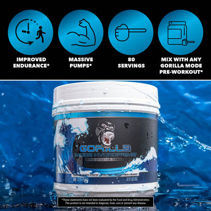 Gorilla Mind Hydroprime Glycerol Pre-Workout - Hydrating Pre-Workout Formula for Intense Gorilla MindBuy Supplements Australia