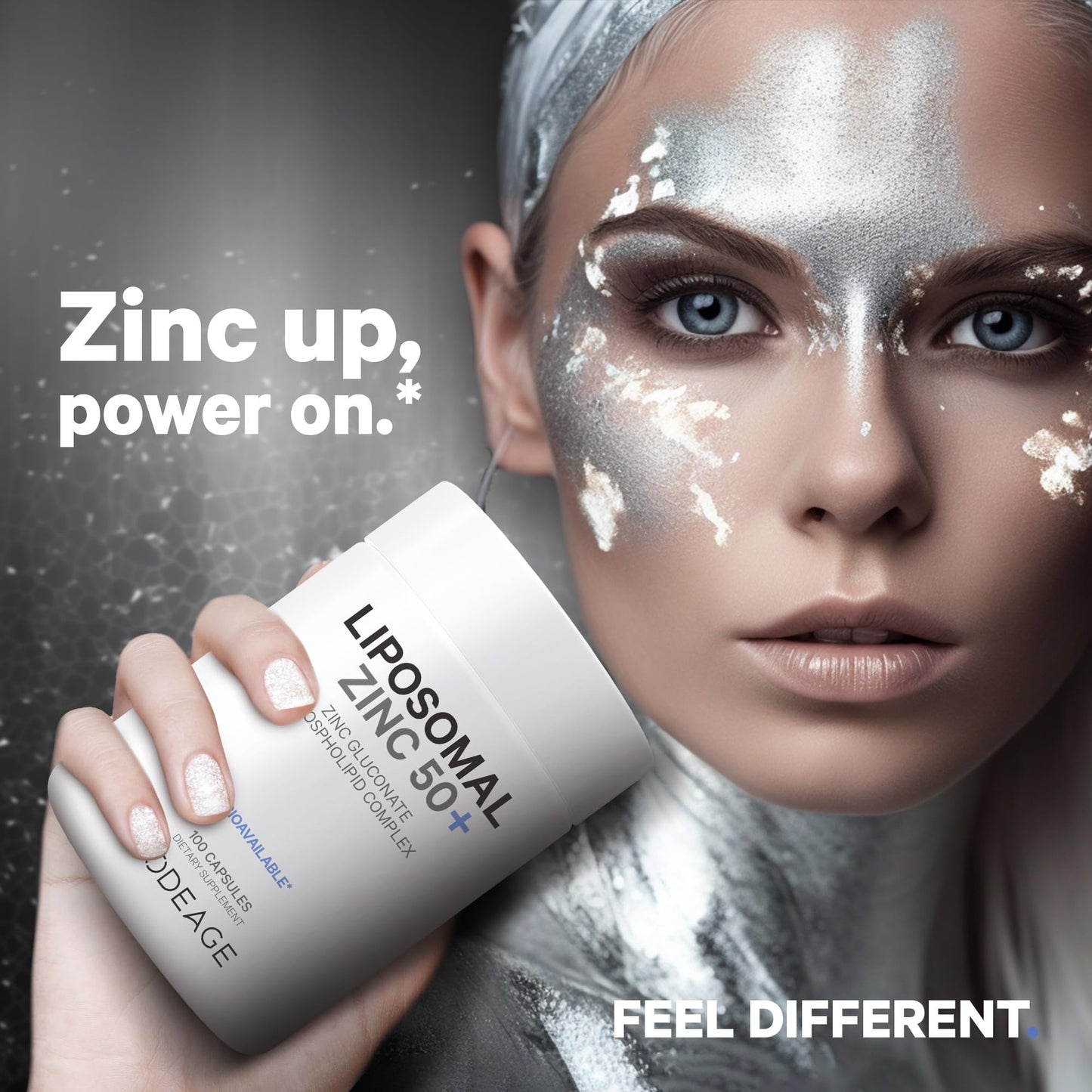 Codeage Liposomal Zinc Supplement – 3 Month Supply – One Per Day - 50 mg Zinc Gluconate Vitamin Pills - Essential Mineral Supplements Liposomal Delivery Matrix - Vegan Non-GMO - 100 Capsules CodeageBuy Supplements Australia